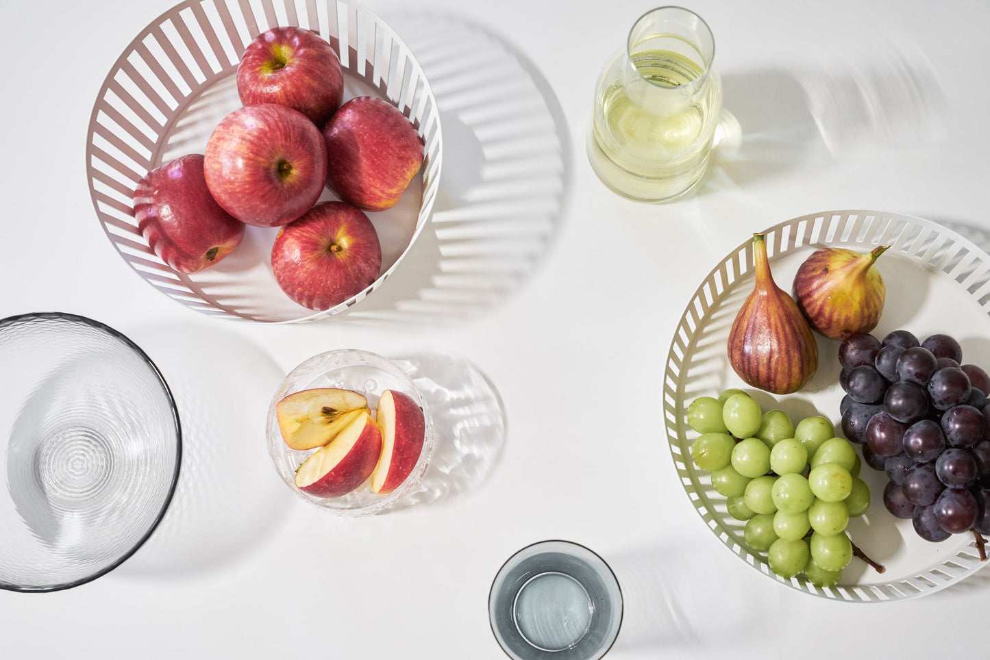 Yamakazi Wide Steel Fruit Basket