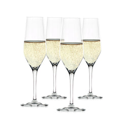 Spiegelau Style 8.5 oz Champagne Flutes Set of 4