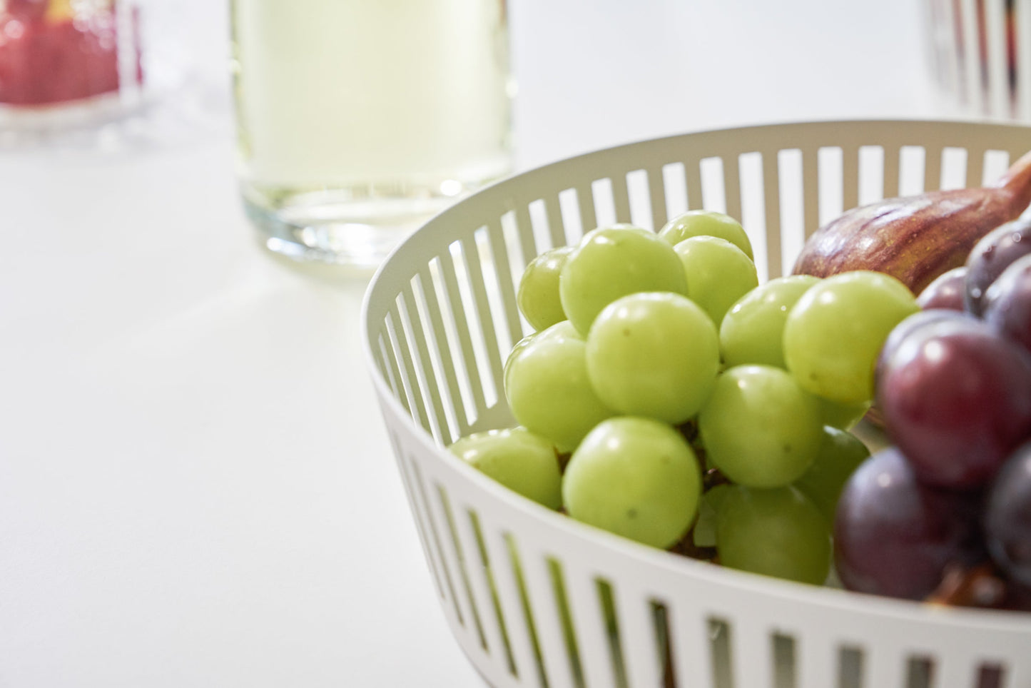 Yamakazi Wide Steel Fruit Basket