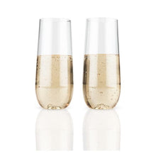 Load image into Gallery viewer, TRUE Flexi Stemless Champagne Flute Set of 2
