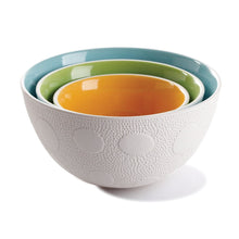 Load image into Gallery viewer, Nesting Textured Bowls - Set of 3

