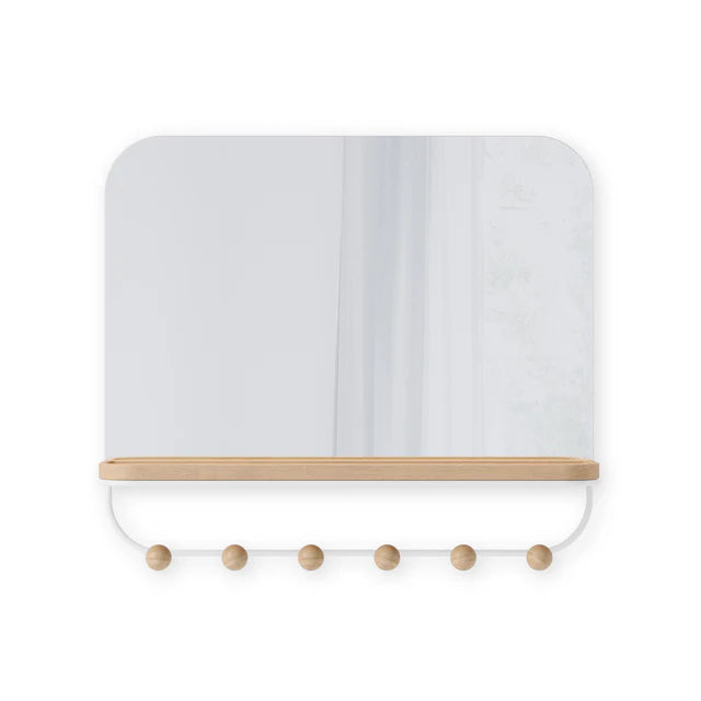 Umbra Estique Mirror With Hooks