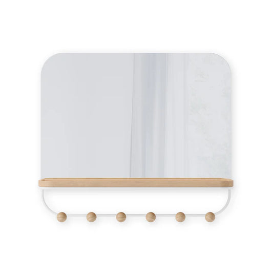 Umbra Estique Mirror With Hooks