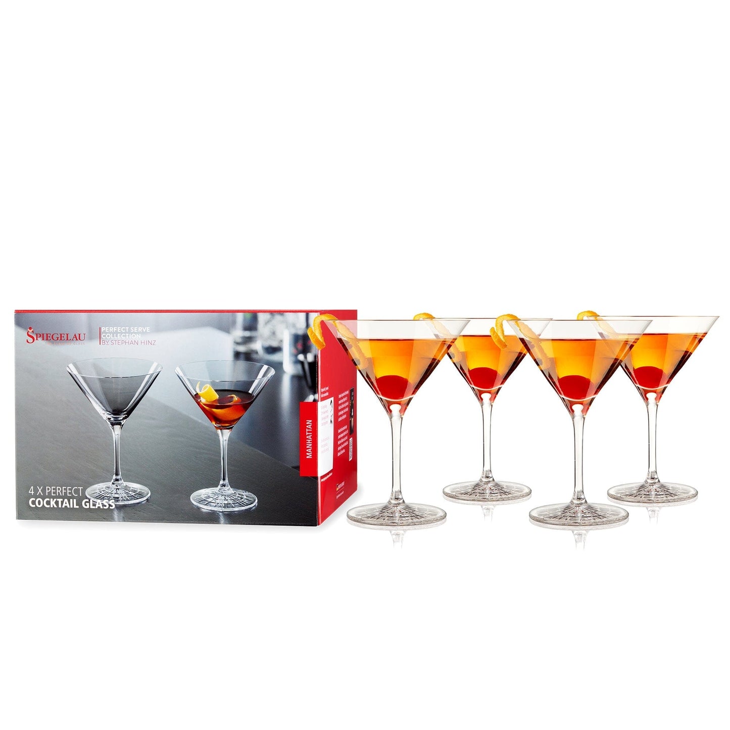 Spiegelau 5.8 oz Perfect Cocktail Glass Set of 4