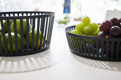 Yamakazi Wide Steel Fruit Basket