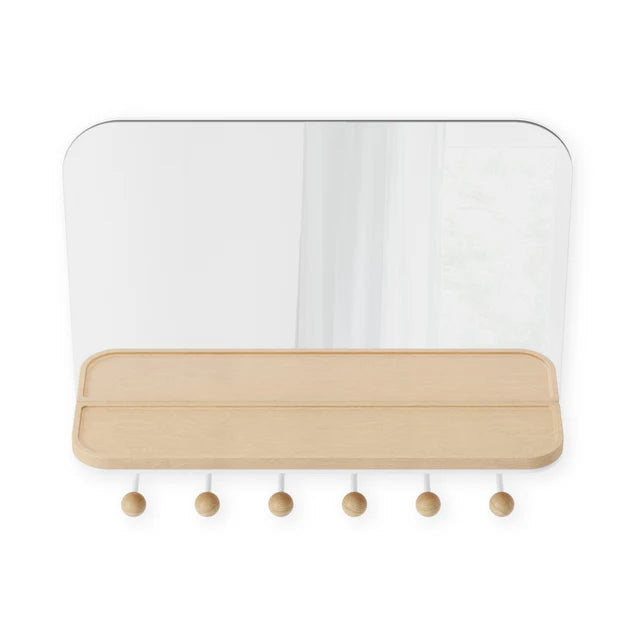 Umbra Estique Mirror With Hooks