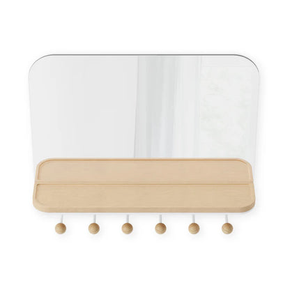 Umbra Estique Mirror With Hooks