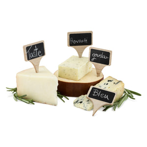 TRUE Wooden Cheese Markers Set of 4