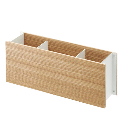 Yamakazi Steel & Wood Desk Organizer