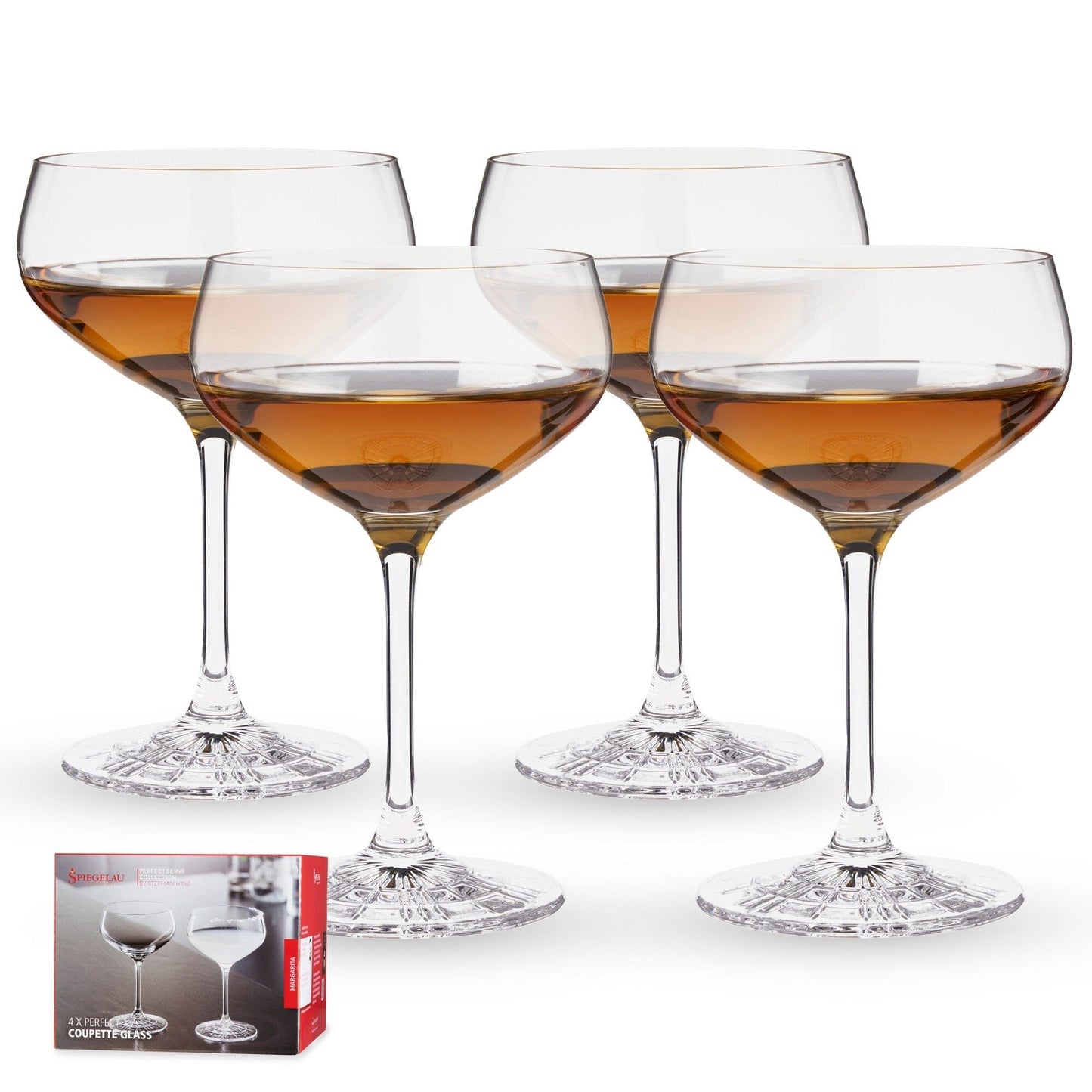 Spiegelau 8.3 oz Perfect Coupette Glass Set of 4