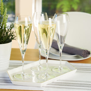 Spiegelau Willsberger 8.5 oz Champagne Flutes Set of 4