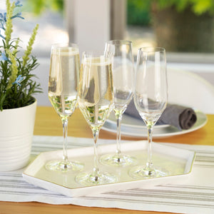 Spiegelau Style 8.5 oz Champagne Flutes Set of 4