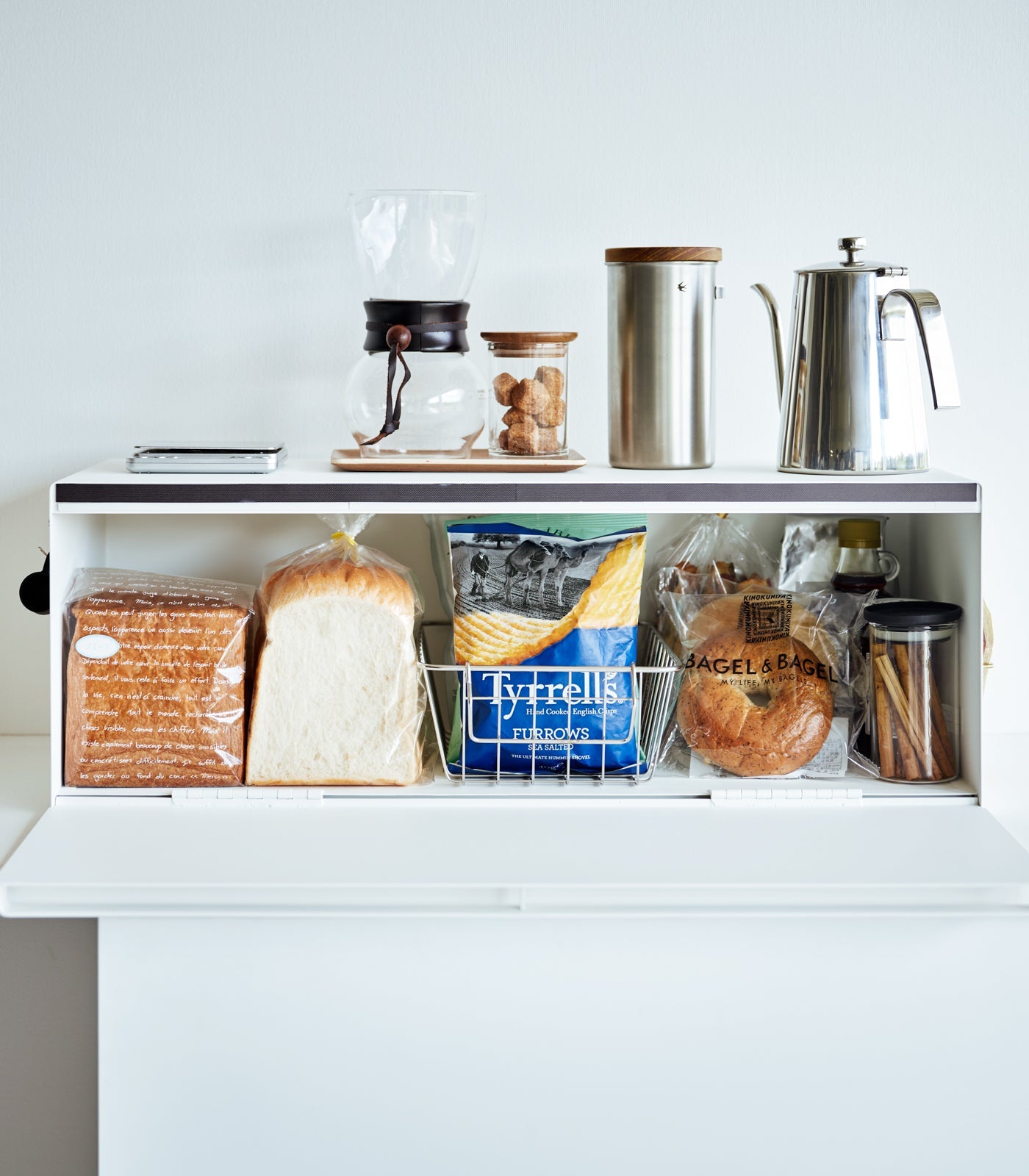 Yamakazi Wide Steel Bread Box