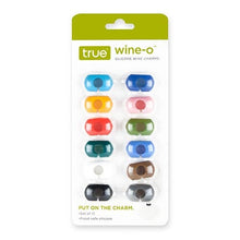 Load image into Gallery viewer, TRUE Wine-O Silicone Wine Charms Set of 12
