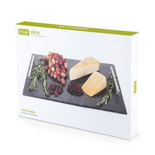 Load image into Gallery viewer, TRUE Fete Slate Cheeseboard &amp; Knives
