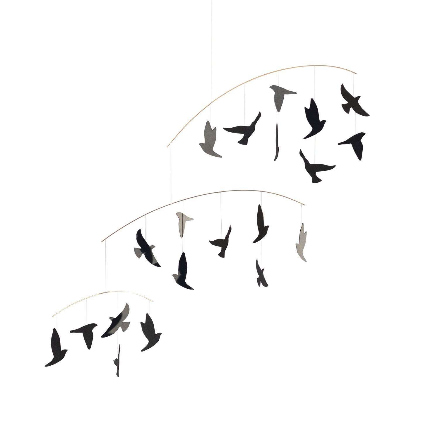 Livingly Bird Silhouette Mobile Sun Catcher