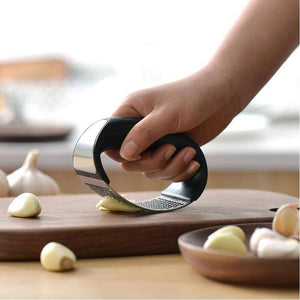 Stainless Steel Garlic Press
