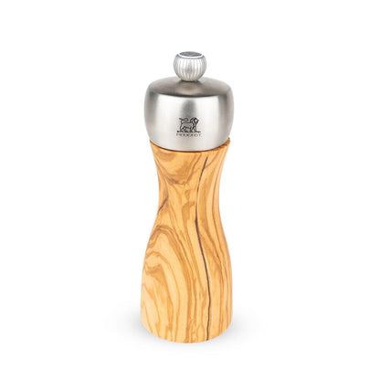 Fidji Salt & Pepper Mills in Olive Wood/Stainless