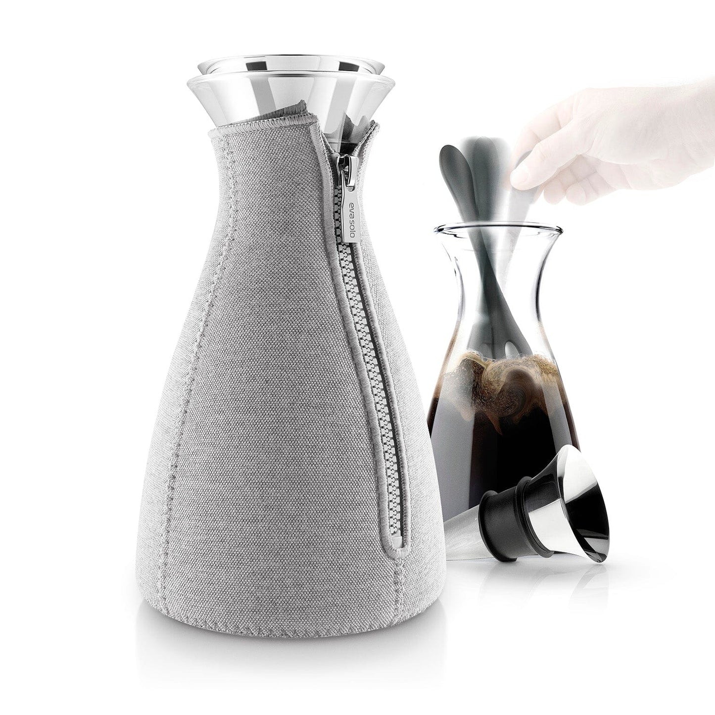 Eva Solo Cafe Solo 32oz (1L) Coffee Maker With Cover