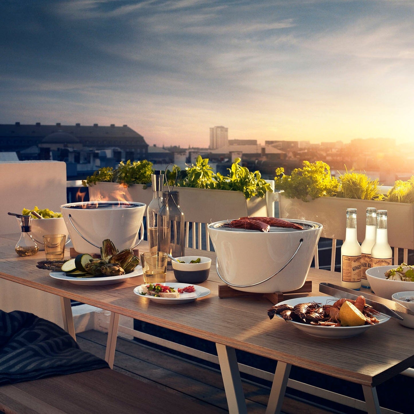 Eva Solo Outdoor Porcelain Table Grill