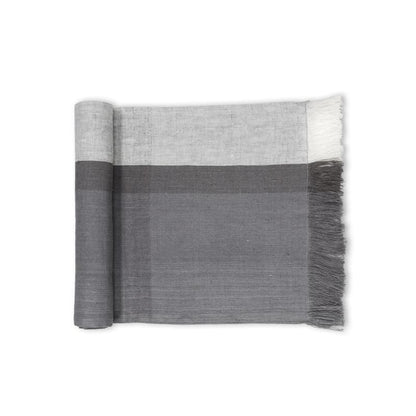 Sustainable Threads Handwoven Linen Table Runner