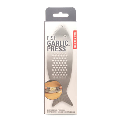 Kikkerland Fish Garlic Press