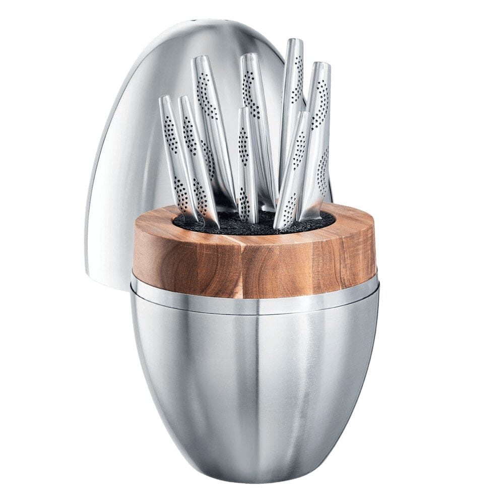 Cuisine::pro ID3 Knife Block - The Egg 9 Piece Set