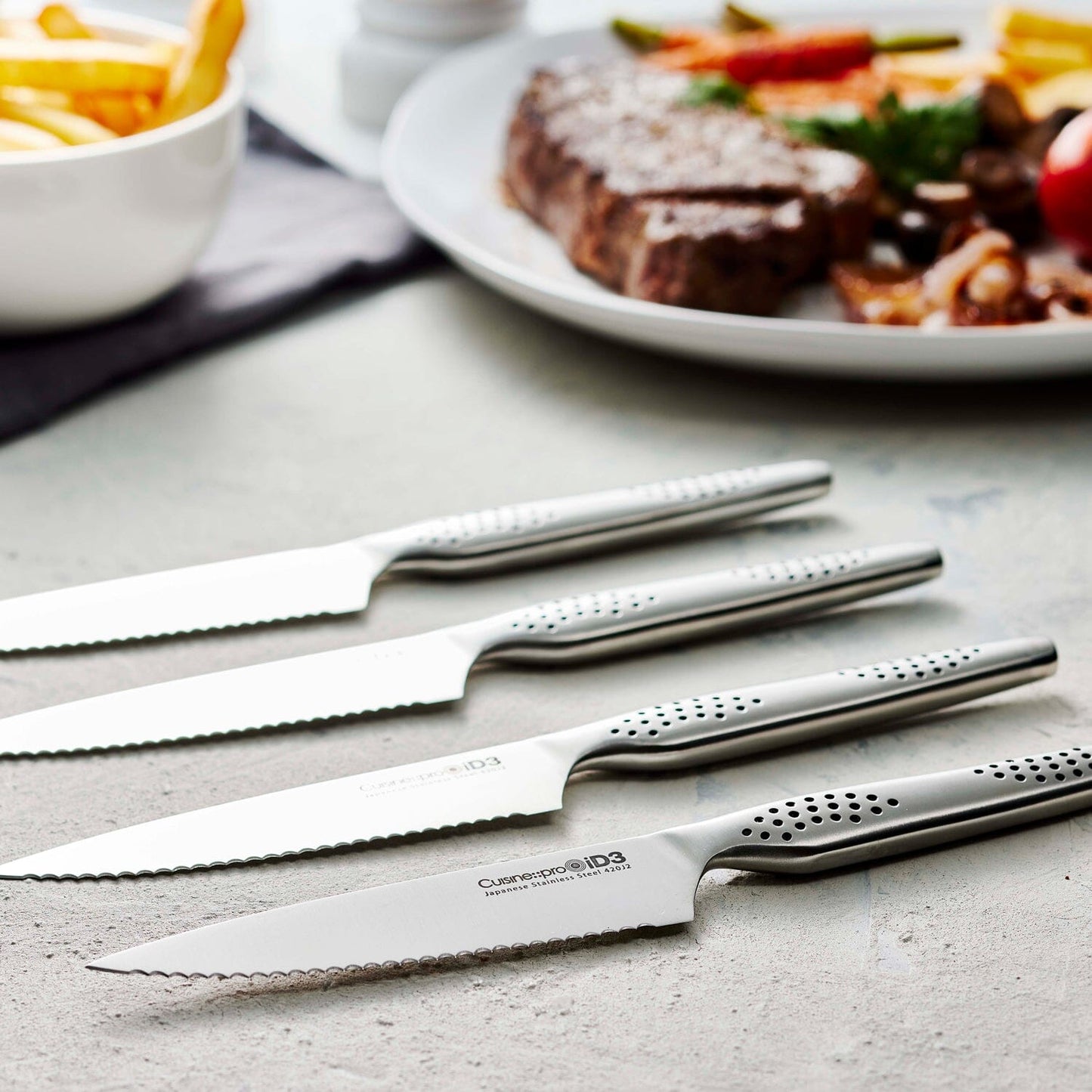 Cuisine::pro® ID3 Steak Knives Set of 4