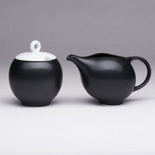 Load image into Gallery viewer, EVA 6-piece tea set - Black matte

