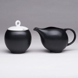 EVA 6-piece tea set - Black matte