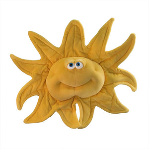 Mr. Sunshine Plush Sun Soft Sculpture