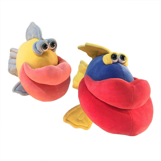 Plush Lippe Fish Soft Sculpture