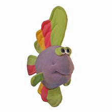 Load image into Gallery viewer, Plush Rainbow &#39;Bout Fish Soft Sculpture
