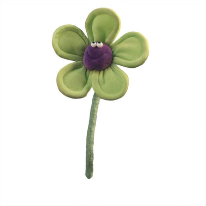 Plush Happy Flower Soft Sculpture