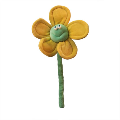 Plush Happy Flower Soft Sculpture