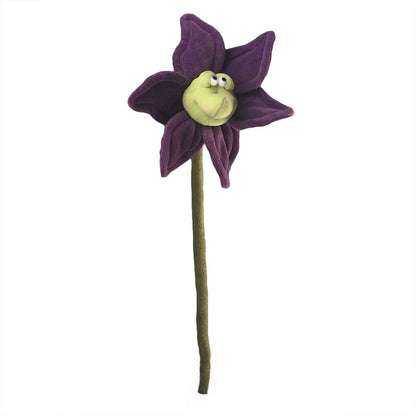 Plush Jonquil Flower Soft Sculpture