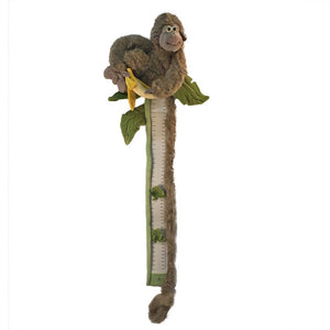 Plush Monkey Growth Chart Soft Sculpture