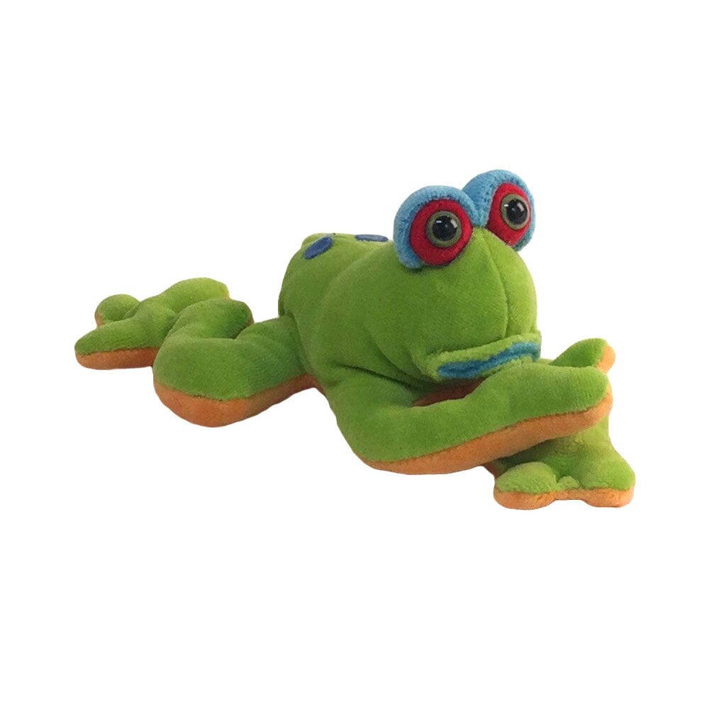Funny Friends Soft, Green Plush Tree Frog Treefrog- 9 Inches