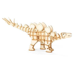 Kikkerland 3D Wooden Stegosaurus Puzzle
