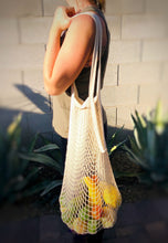 Load image into Gallery viewer, Extra Large Sustainable Cotton Mesh Market Bag
