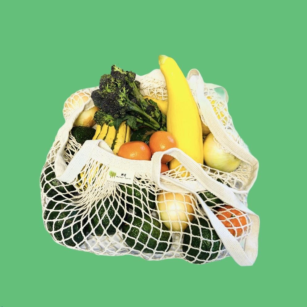 Extra Large Sustainable Cotton Mesh Market Bag