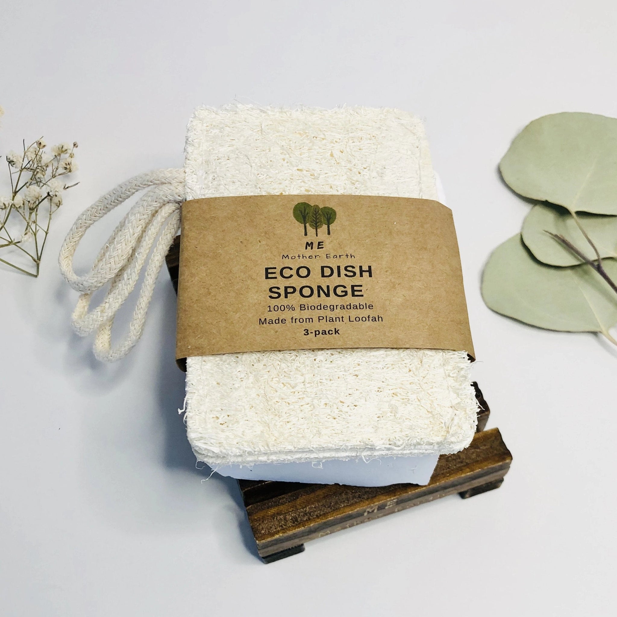 Eco Dish Washing Sponge 3 Pack - Loofah