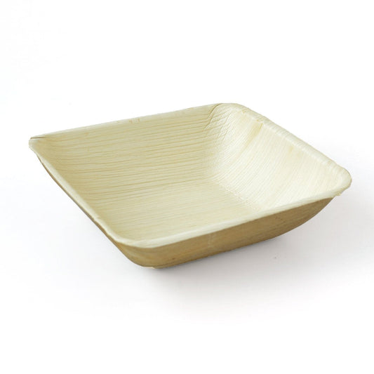 Palm Leaf Square Bowls 5 Inch - Deep (Set of 50/100/200)