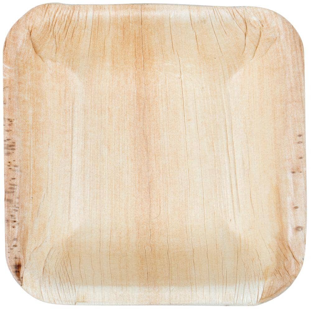 Palm Leaf Square Bowls 3.5 Inch - 3oz Mini (Set of 25/50/100)