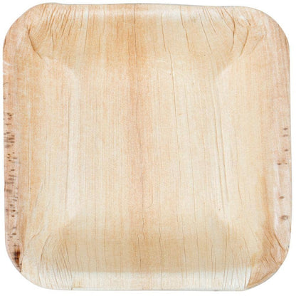 Palm Leaf Square Bowls 3.5 Inch - 3oz Mini (Set of 25/50/100)