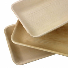 Load image into Gallery viewer, Palm Leaf Trays 9x6 Inch (Set of 50/100)
