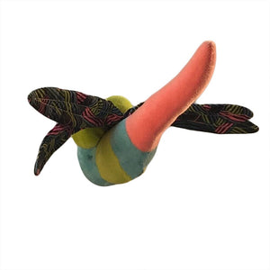 Plush Dragonfly Soft Sculpture