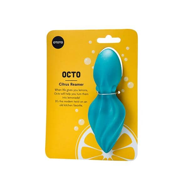 Turquoise Citrus Juicer Octopus