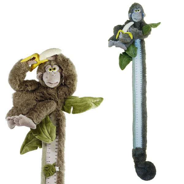 Plush Monkey Growth Chart Soft Sculpture