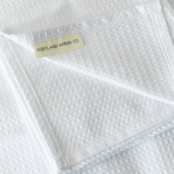 PAC Organic Cotton Waffle Bathroom Towels